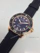 Swiss Grade Replica Blancpain Fifty Fathoms Rose Gold Black dial (1)_th.jpg